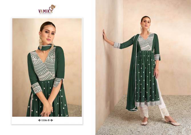 Aadhira Vol 4 By Vamika Readymade Salwar Suits Catalog